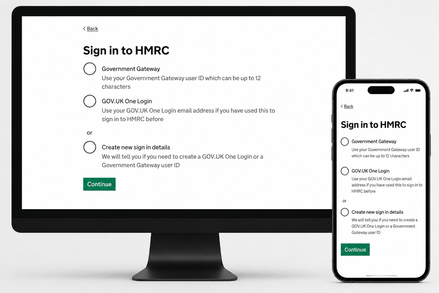 MTD sign up